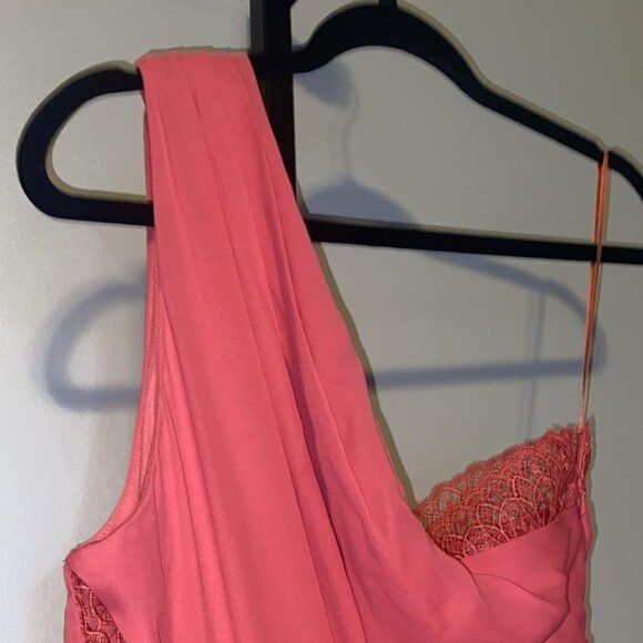 Reiss Coral pink jumpsuit. - Picture 3 of 8